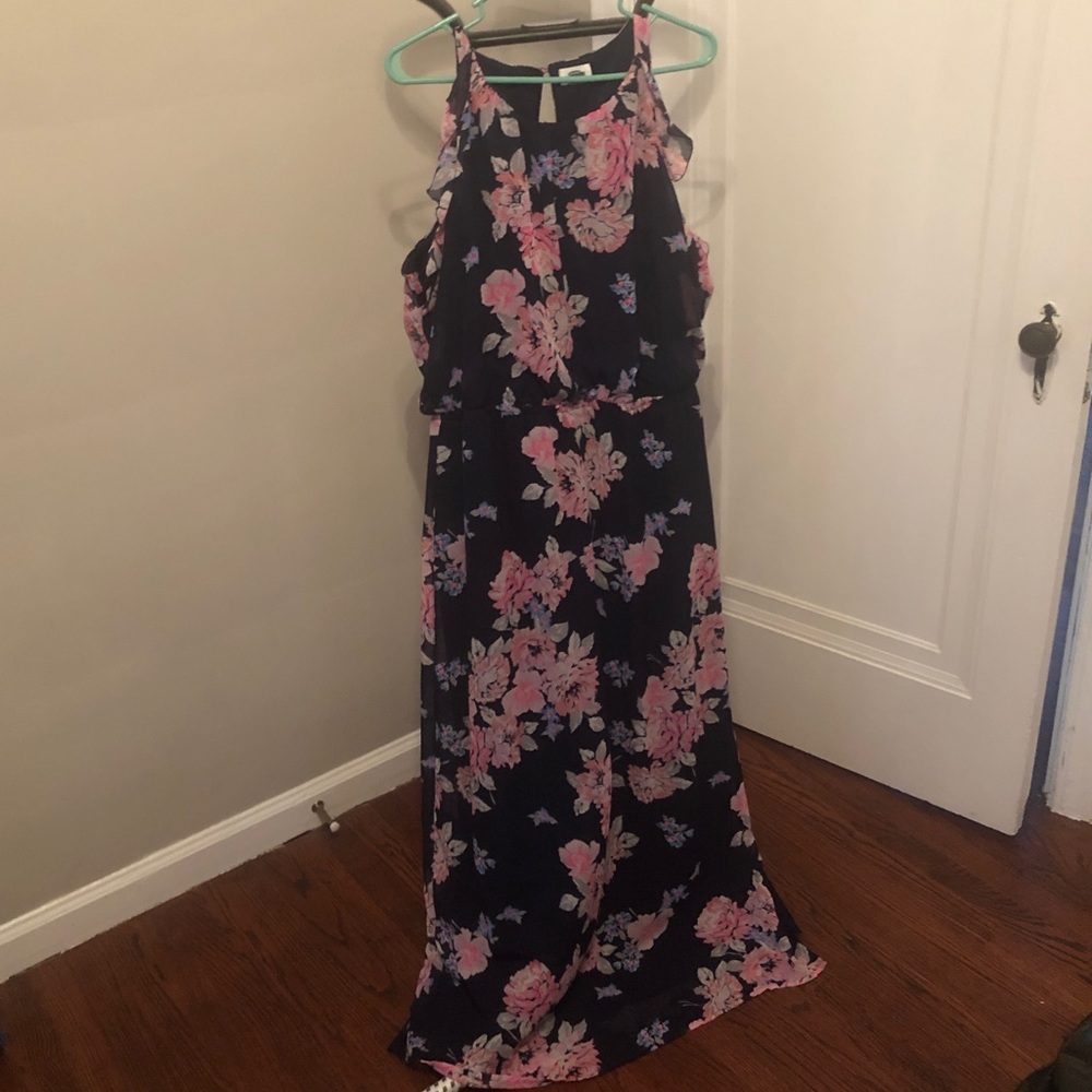 Floral maxi dress